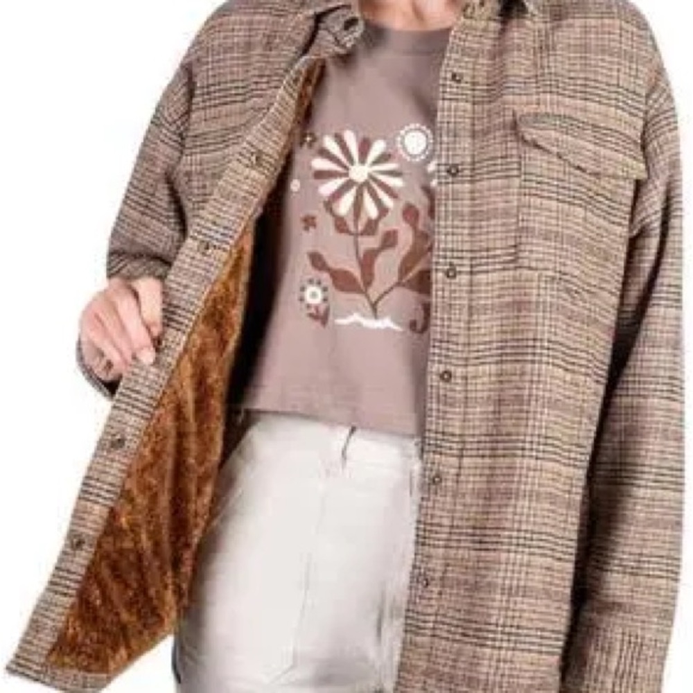 Plaid Button Down Shirt for Women